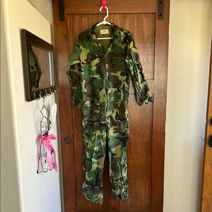 Camouflage Jumpsuit M and L